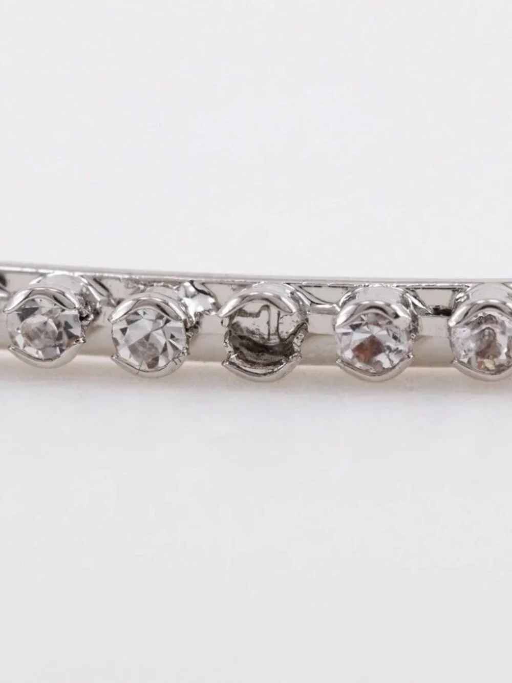 GUCCI Katyusha Other accessories GG Silver metallic/Rhinestone Women - Picture 10 of 10